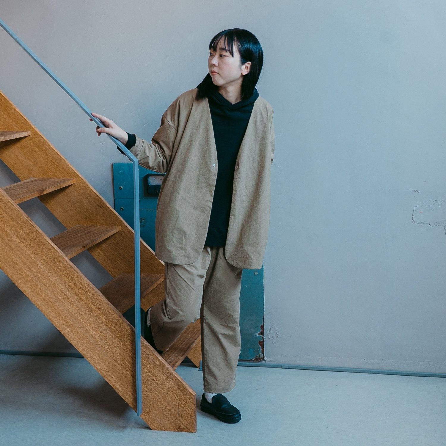 Nylon round cardigan/3color/No.2424 - MUYA SHOP Nylon round cardigan/3color/No.2424 - MUYA SHOP