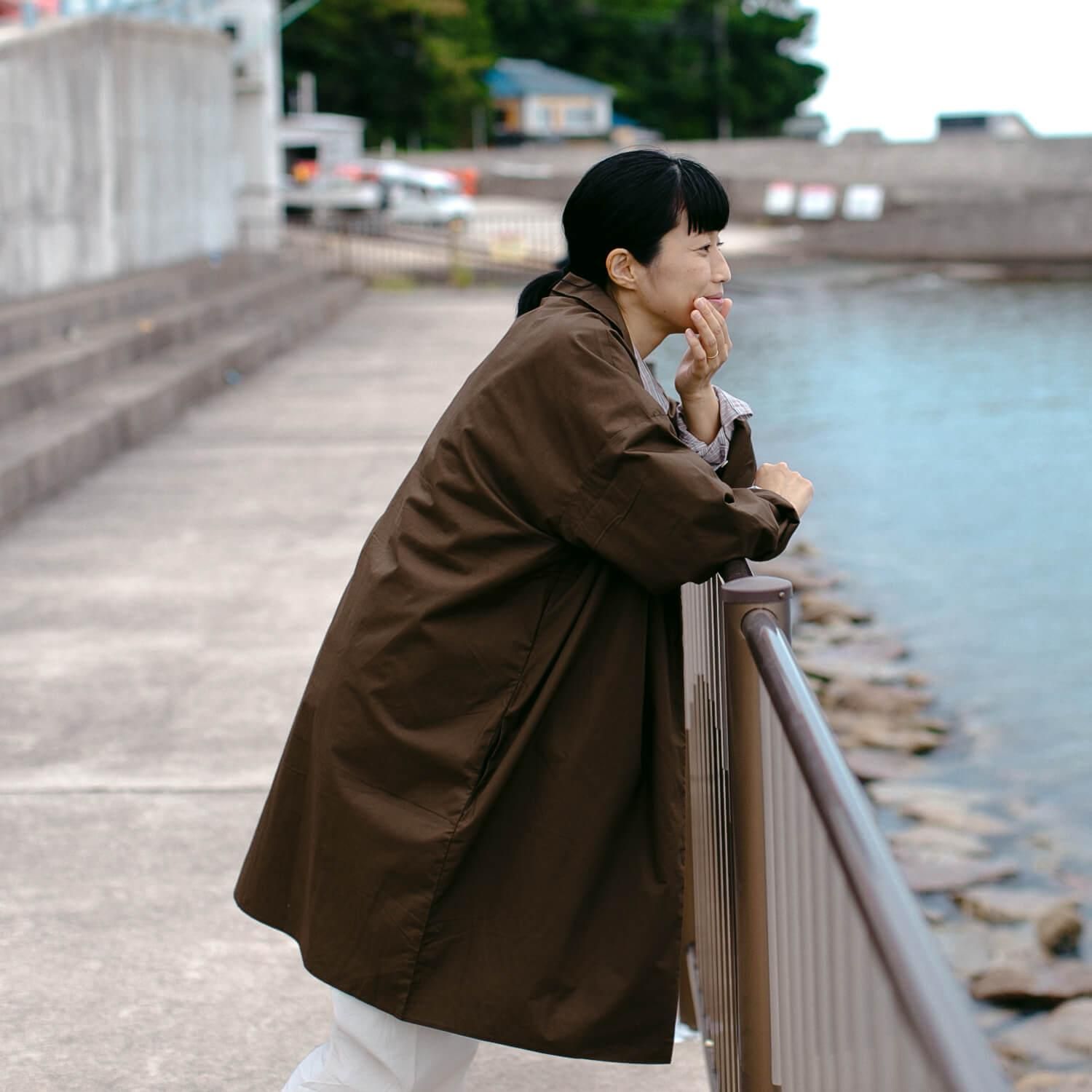 Livery coat tailored collar/limited 2color/No.2109/KI - MUYA