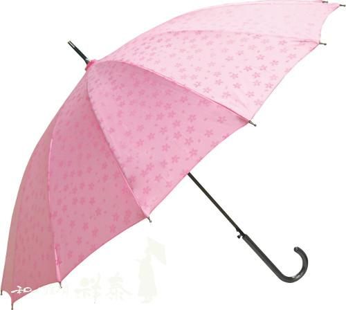 16本骨和傘 和桜モード ピンク ジャンプ式 傘袋付 照泰仏堂オンラインショップ 16本骨和傘 和桜モード ピンク ジャンプ式 傘袋付 照泰仏堂オンラインショップ