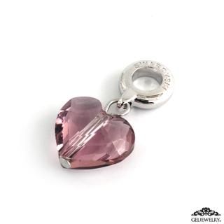 BeCharme Amethyst Heart