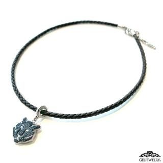 Necklace Blue Tiger