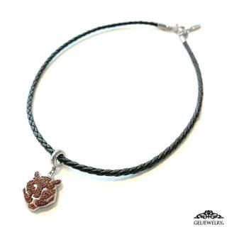 Necklace Brown Tiger