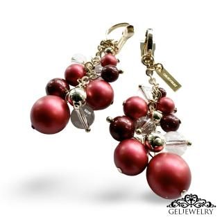 <img class='new_mark_img1' src='https://img.shop-pro.jp/img/new/icons14.gif' style='border:none;display:inline;margin:0px;padding:0px;width:auto;' />Bubble Earrings Pearl Red
