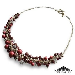 <img class='new_mark_img1' src='https://img.shop-pro.jp/img/new/icons14.gif' style='border:none;display:inline;margin:0px;padding:0px;width:auto;' />Bubble Necklace Pearl Red