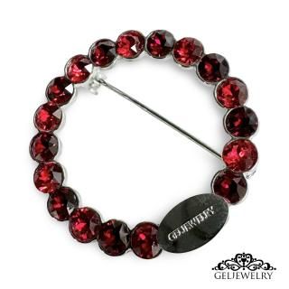 <img class='new_mark_img1' src='https://img.shop-pro.jp/img/new/icons8.gif' style='border:none;display:inline;margin:0px;padding:0px;width:auto;' />Brooch Circle Red