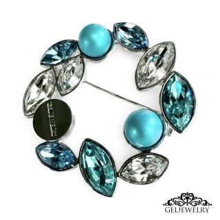<img class='new_mark_img1' src='https://img.shop-pro.jp/img/new/icons14.gif' style='border:none;display:inline;margin:0px;padding:0px;width:auto;' />Leaf Brooch Blue