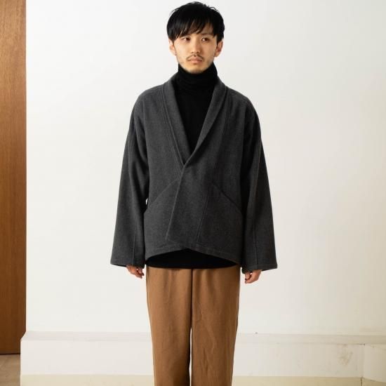 comm.arch. コム・アーチ「Super 120's Merino High Neck P/O