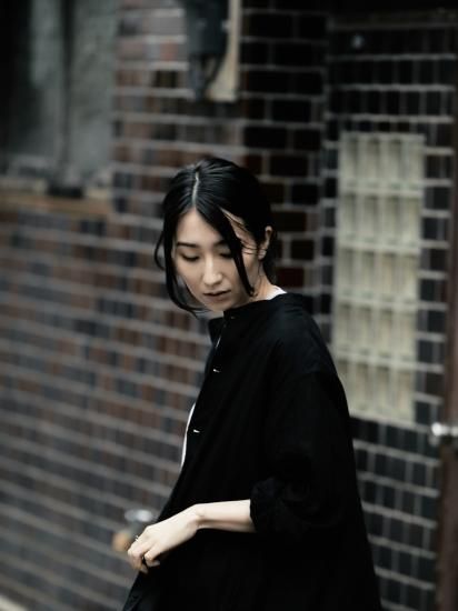 TOKIHO（トキホ）「リネン・シルク平織り素材 ワンピース