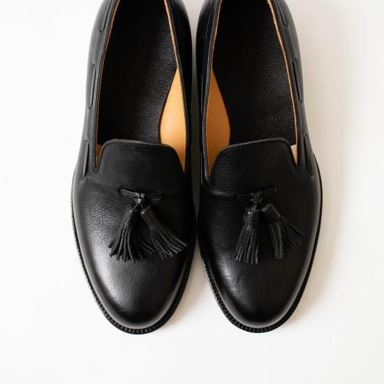 【試着のみ】forme フォルメ Suede Tassel loafer forme フォルメ】 Suede Tassel loafer plain toe goodyear