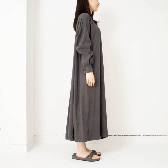 TOKIHO（トキホ）「リネン・シルク平織り素材 ワンピース」－WEEKENDER