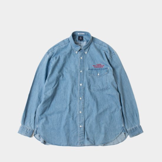 J.PRESS ジェイプレス 「OXFORD B.D. BAGGY FIT SHIRT EMBROIDERY