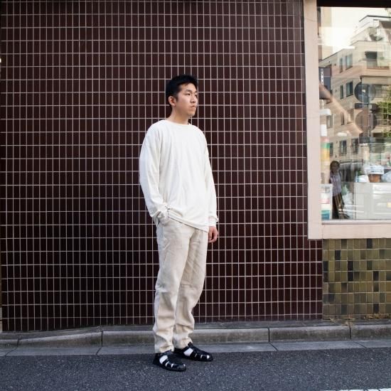 MITTAN ミッタン 「強撚絹紬糸ワイド長袖 T-10」－WEEKENDER SHOP