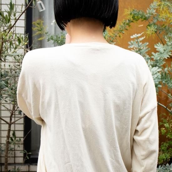 MITTAN ミッタン 「強撚絹紬糸ワイド長袖 T-10」－WEEKENDER SHOP
