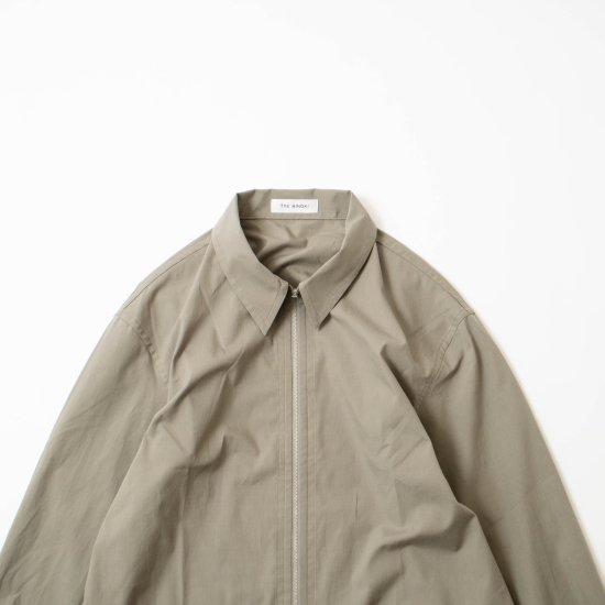 THE HINOKI (ザ ヒノキ) 「OG Cotton Poplin Zip Shirt 」－ WEEKENDER