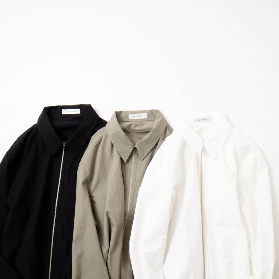 THE HINOKI (ザ ヒノキ) 「OG Cotton Poplin Zip Shirt 」－ WEEKENDER SHOP