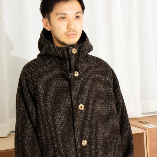 YOKO SAKAMOTO ヨーコサカモト 「GB TWEED ANORAK」- WEEKENDER SHOP