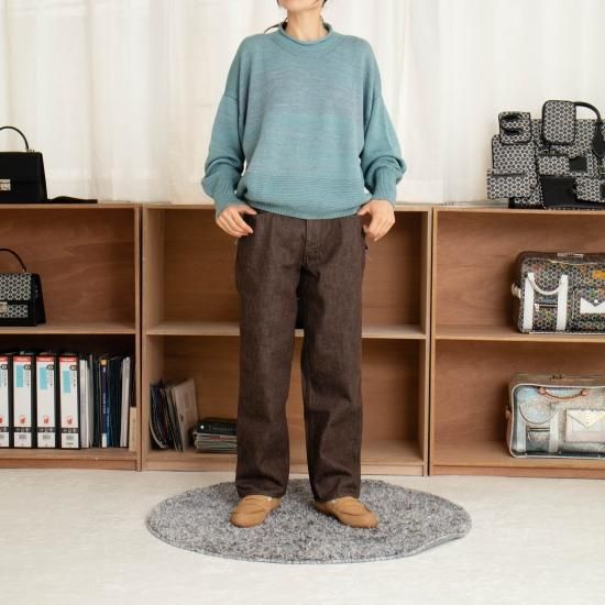 ＊新品タグ付＊tamaki niime タマキニイメ　今季　ポロニット tamaki niime タマキニイメ「PO knit グリ」- WEEKENDER SHOP ANDEL