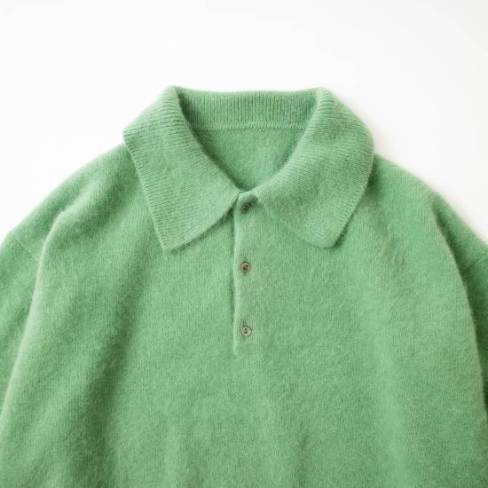 Joiceadded ジョイスアディッド knitted polo shirt