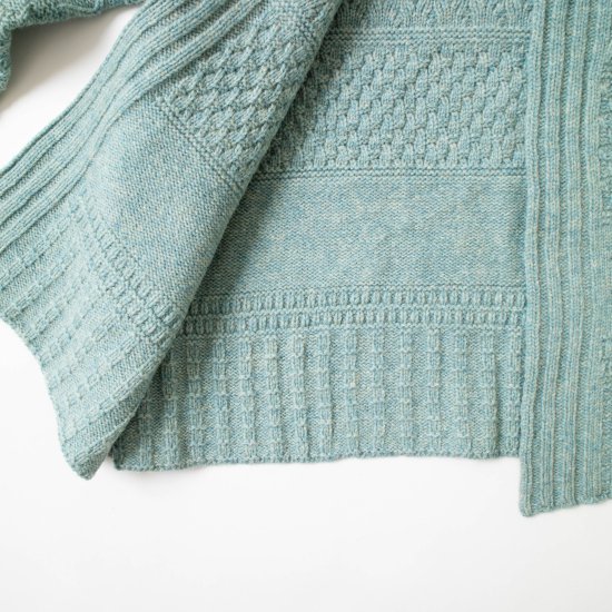 ASEEDONCLOUD アシードンクラウド 「Cable cardigan」- WEEKENDER SHOP