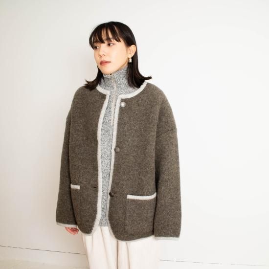 STAPF シュタップ 「ROUNDNECK OVERSIZE TYROLEAN JACKET