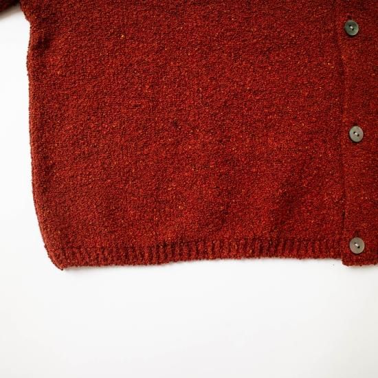 JöICEADDED ジョイスアディッド 「Unevenness Knitted Polo