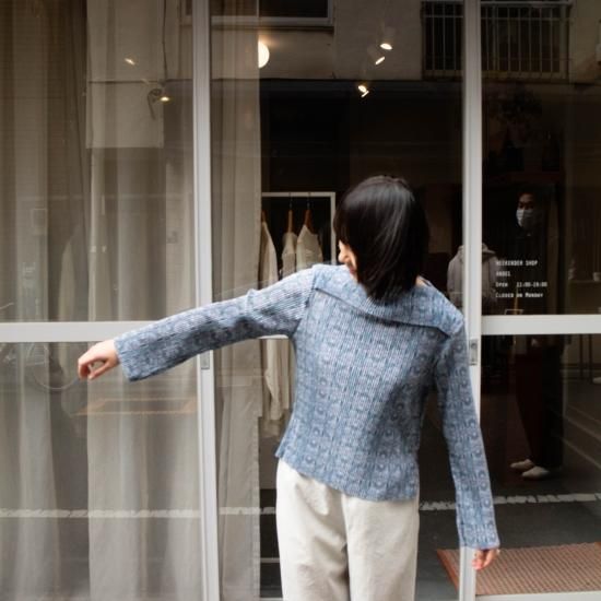 明日まで　美品 Jens イェンス ウール スキッパーブラウス プルオーバー 明日まで 美品 Jens イェンス ウール スキッパーブラウス プル