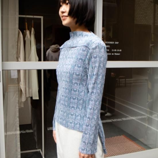 明日まで 美品 Jens イェンス ウール スキッパーブラウス プルオーバー Jens イェンス 「UNDER PULLOVER」 - WEEKENDER SHOP ANDEL