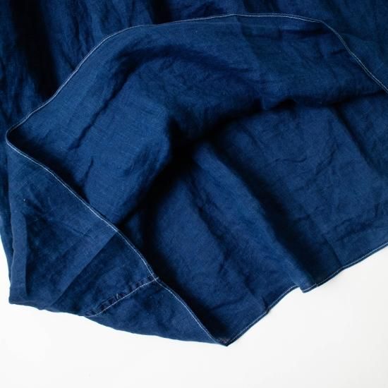 ŠP（エシュペー） 「INDIGO LINEN BLOUSE」－WEEKENDER SHOP ANDEL