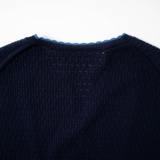 ASEEDONCLOUD アシードンクラウド 「Jiyusou lace knit vest