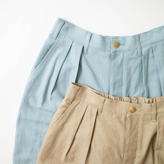SUSURI ススリ 「ハクニーパンツ 23-506」 - WEEKENDER SHOP ANDEL SUSURI ススリ 「ハクニーパンツ 23-506」 - WEEKENDER SHOP ANDEL