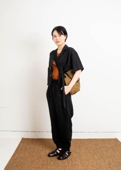 ŠP(エシュペー) 「1/60 LINEN TROUSERS」-WEEKENDER SHOP ANDEL ŠP(エシュペー) 「1/60 LINEN TROUSERS」-WEEKENDER SHOP ANDEL