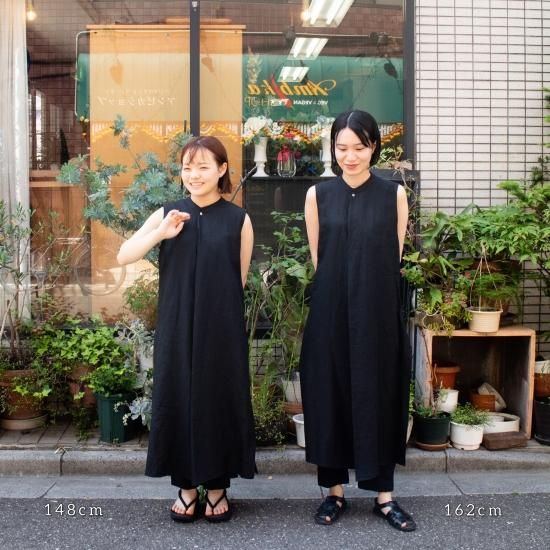 ŠP(エシュペー) 「1/60 LINEN / HUE DRESS-NO SLEEVE ŠP(エシュペー) 「1/60 LINEN / HUE DRESS-NO SLEEVE