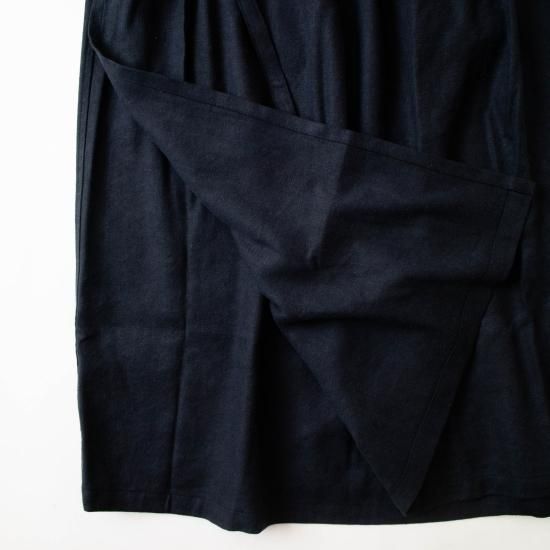 MITTAN ミッタン「綾織絹麻巻きスカート SK-04」－WEEKENDER SHOP