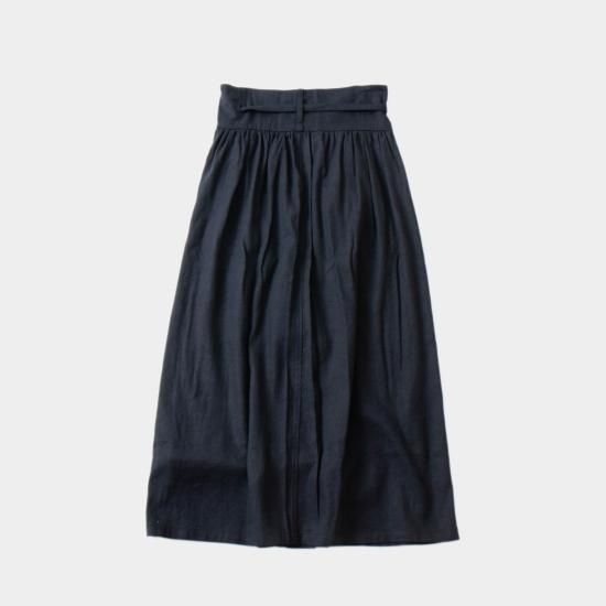 MITTAN ミッタン「綾織絹麻巻きスカート SK-04」－WEEKENDER SHOP