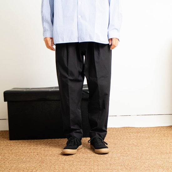 YOKO SAKAMOTO ヨーコサカモト 「SUIT TAPERED TROUSERS」- WEEKENDER SHOP