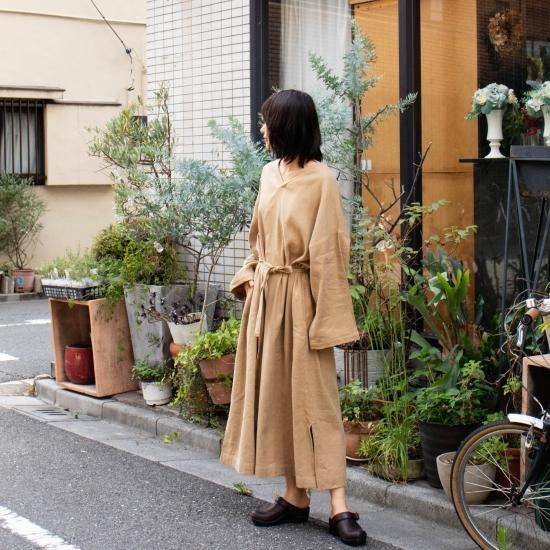 MITTAN ミッタン 「綾織絹麻ワンピース OP-12」－WEEKENDER SHOP