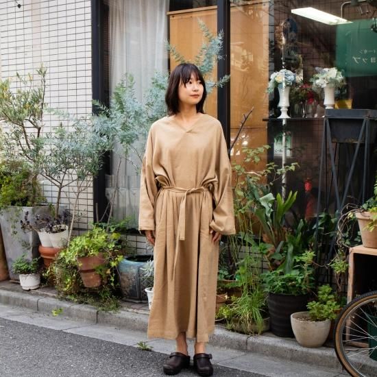 MITTAN ミッタン 「綾織絹麻ワンピース OP-12」－WEEKENDER SHOP