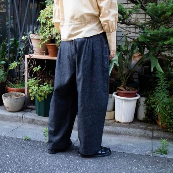 SUSURI ススリ 「コネマラパンツ 23-552」 - WEEKENDER SHOP ANDEL SUSURI ススリ 「コネマラパンツ 23-552」 - WEEKENDER SHOP ANDEL