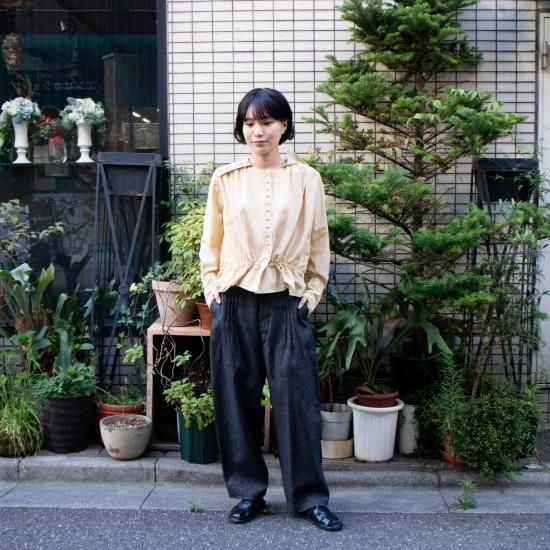 SUSURI ススリ 「コネマラパンツ 23-552」 - WEEKENDER SHOP ANDEL SUSURI ススリ 「コネマラパンツ 23-552」 - WEEKENDER SHOP ANDEL