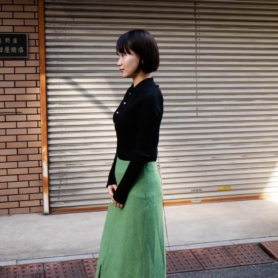 YLEVE（イレーヴ）「ALPACA SHEER K/N POLO C/D」 - WEEKENDER