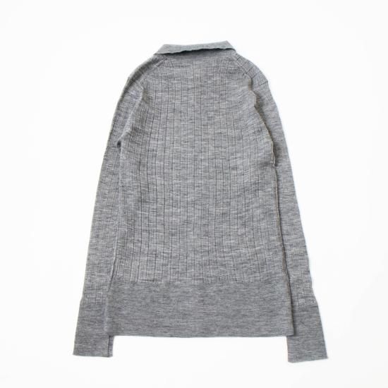 YLEVE（イレーヴ）「ALPACA SHEER K/N POLO C/D」 - WEEKENDER