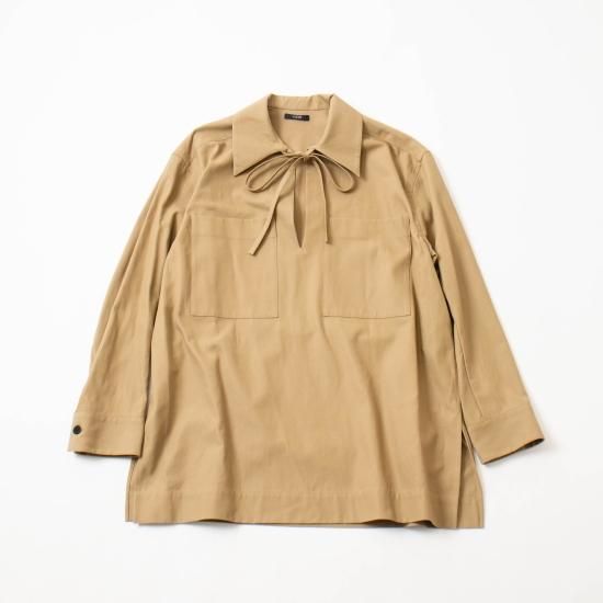 YLEVE（イレーヴ）「COTTON LINEN HIGH TWIST GABARDINE TUNIC