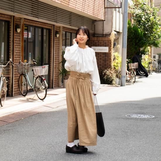 ŠP(エシュペー) 「ORGANIC COTTON BLOUSE」-WEEKENDER SHOP ANDEL ŠP(エシュペー) 「ORGANIC COTTON BLOUSE」-WEEKENDER SHOP ANDEL