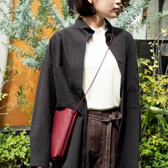 comm.arch. コム・アーチ「Super 120's Merino Mock Neck P/O