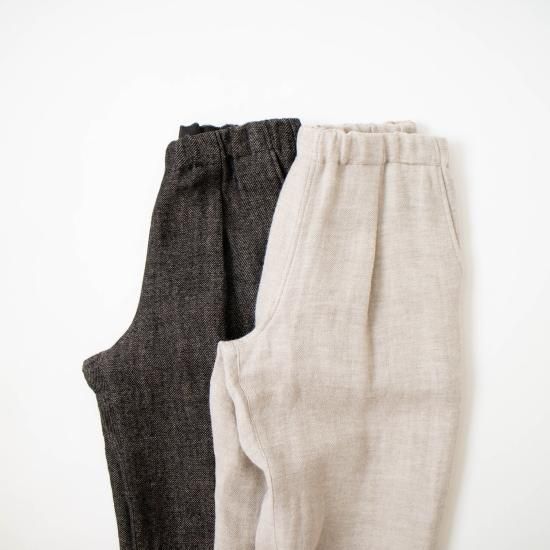 comm.arch. コム・アーチ「Wool Linen Wide Pants」- WEEKENDER comm.arch. コム・アーチ「Wool Linen Wide Pants」- WEEKENDER