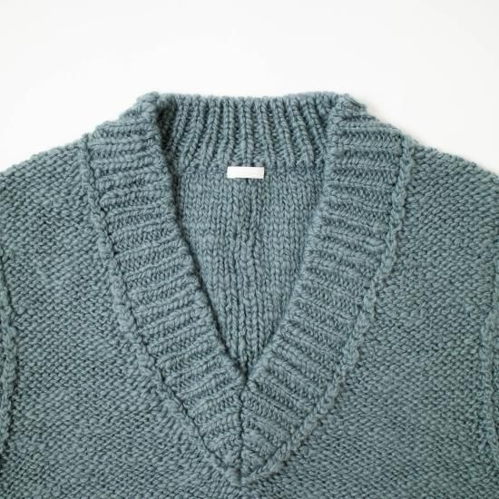 comm.arch. コム・アーチ「Hand Framed Chunky Vest comm.arch. コム・アーチ「Hand Framed Chunky Vest