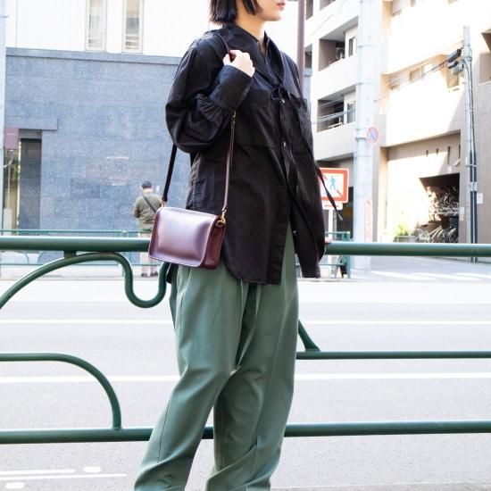 JöICEADDED ジョイスアディッド 「Wash satin Shirt JöICEADDED ジョイスアディッド 「Wash satin Shirt