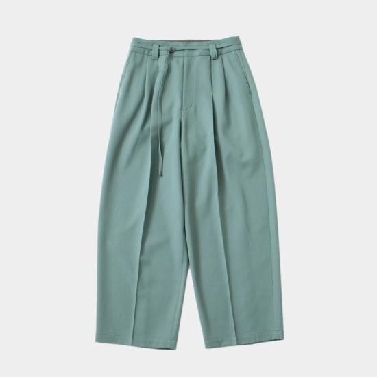 JöICEADDED ジョイスアディッド 「Wool Gabardine Wide Trousers