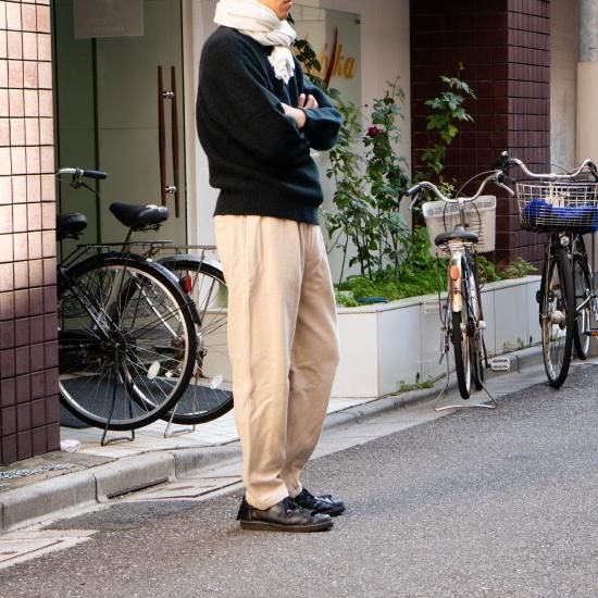 MITTAN ミッタン「ストレートウールブランケットパンツ MITTAN ミッタン「ストレートウールブランケットパンツ