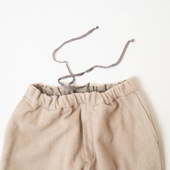 MITTAN ミッタン「ストレートウールブランケットパンツ MITTAN ミッタン「ストレートウールブランケットパンツ